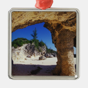 Karibik, Bermuda, Tucker's Town. Natürlich Silbernes Ornament