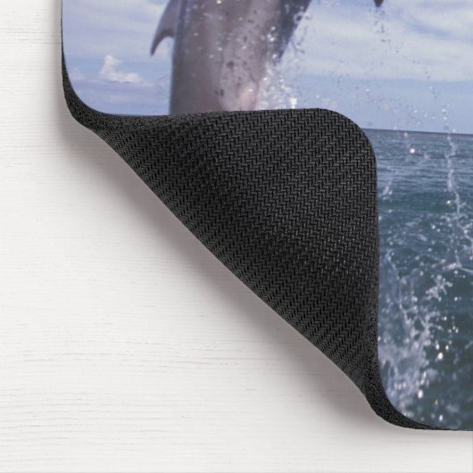Karibik, Bottlenose Delphine Tursiops Mousepad (Ecke)