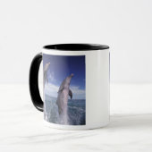 Karibik, Bottlenose Delphine Tursiops Tasse (Vorderseite Links)