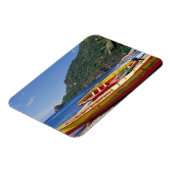 Karibik, BWI, St. Lucia, Sailboats, Soufriere. Magnet (Linke Seite)