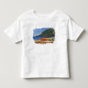 Karibik, BWI, St. Lucia, Segelboote, Soufriere. Kleinkind T-shirt