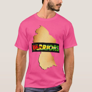 Karibik Cricket Guyana Krieger Guyanische Cricket T-Shirt