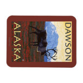 Karibik - Dawson, Alaska Magnet (Horizontal)