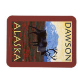 Karibik - Dawson, Alaska Magnet (Horizontal)
