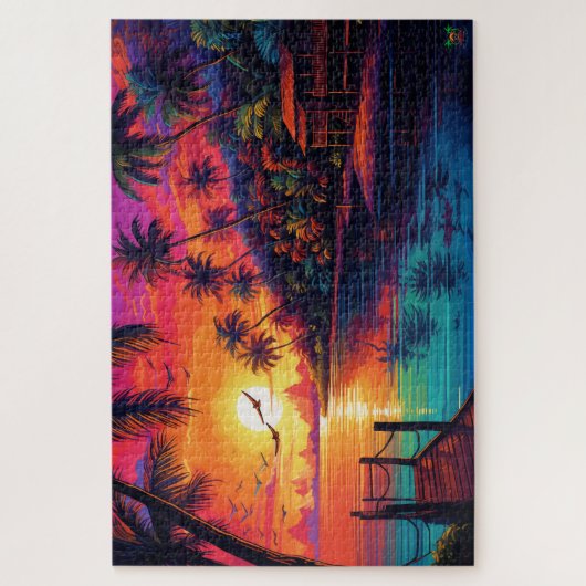 🌅 Karibik Dreaming Puzzle (Vertikal)