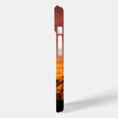 Karibik Dusk Glow Tropical Sunset iPhone Case (Rückseite / Links)