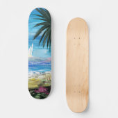 Karibik Erreichbarkeit Skateboard (Vorderseite)