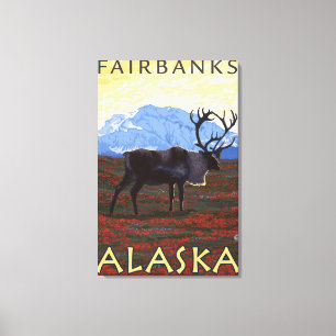 Karibik - Fairbanks, Alaska Leinwanddruck