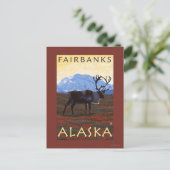 Karibik - Fairbanks, Alaska Postkarte (Stehend Vorderseite)
