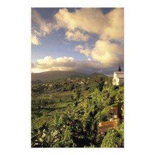 Karibik, Französisch-Westindien, Martinique. Fotodruck