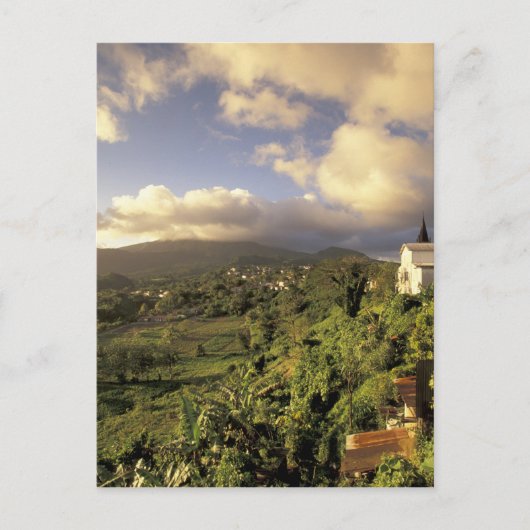 Karibik, Französisch-Westindien, Martinique. Postkarte (Vorderseite)