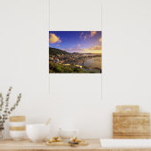 Karibik, Französisch-Westindien, St. Martin. Poster (Küche)