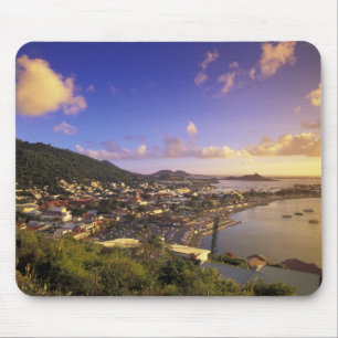 Karibik, Französische Westindischen Inseln, St. Ma Mousepad