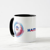 Karibik Fußball – Haiti Edition Tasse (Vorderseite Links)