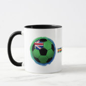 Karibik-Fußball – Montserrat Edition Tasse (Links)