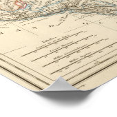 Karibik, Golf von Mexiko und Guatemala Poster (Ecke)