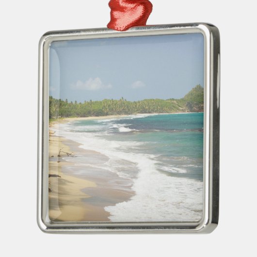 Karibik, GRENADA, Ostküste, Grenada Bay, Silbernes Ornament (Links)