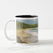 Karibik, GRENADA, Ostküste, Grenada Bay, Zweifarbige Tasse (Links)