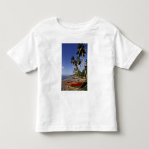 KARIBIK, Grenada, St. George, Boote auf Palmen Kleinkind T-shirt