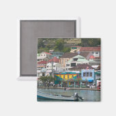 Karibik, GRENADA, St. George's, St. George's Magnet (Vorderseite/Rückseite)