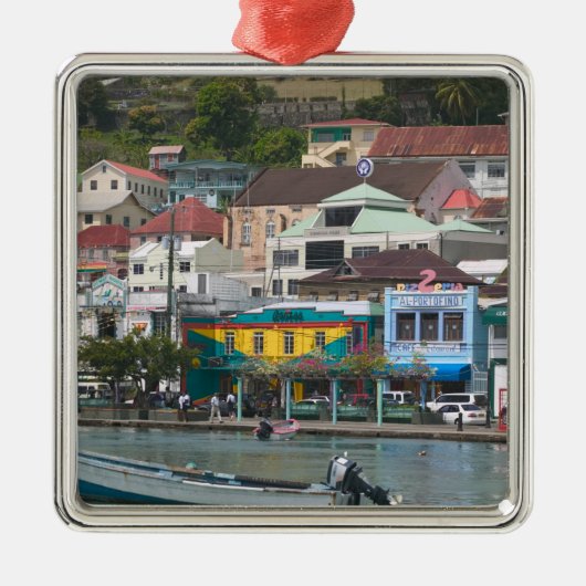 Karibik, GRENADA, St. George's, St. George's Ornament Aus Metall (Vorne)