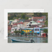 Karibik, GRENADA, St. George's, St. George's Postkarte (Vorne/Hinten)