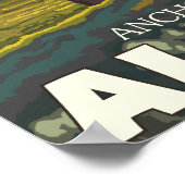 Karibik im Wilden - Ankerplatz, Alaska Poster (Ecke)