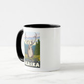 Karibik im Wilden Petersburg, Alaska Tasse (Vorderseite Links)