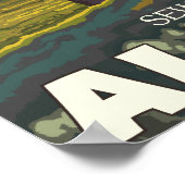 Karibik im Wilden - Seward, Alaska Poster (Ecke)