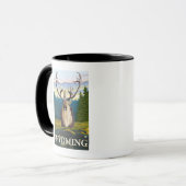 Karibik im Wilden - Wyoming Tasse (Vorderseite Links)