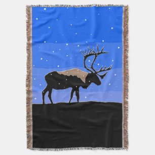 Karibik im Winter - Original Wildlife Art Decke