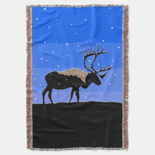Karibik im Winter - Original Wildlife Art Decke (Vorderseite Vertikal)