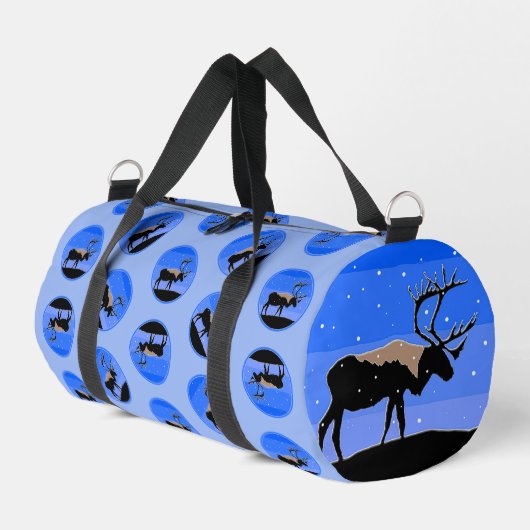 Karibik im Winter - Original Wildlife Art Duffle Bag (Linke Seite)
