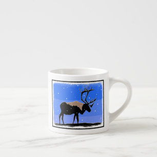 Karibik im Winter - Original Wildlife Art Espressotasse