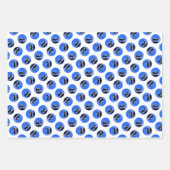 Karibik im Winter - Original Wildlife Art Geschenkpapier Set (Vorderseite 2)