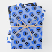 Karibik im Winter - Original Wildlife Art Geschenkpapier Set (Beispiel)