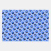 Karibik im Winter - Original Wildlife Art Geschenkpapier Set (Vorderseite)