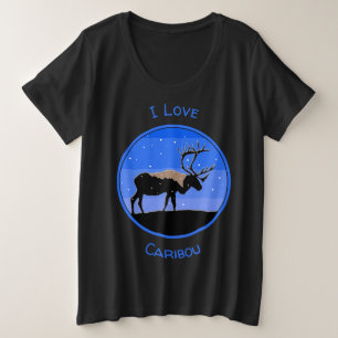 Karibik im Winter - Original Wildlife Art Große Größe T-Shirt