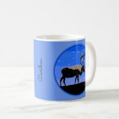 Karibik im Winter - Original Wildlife Art Kaffeetasse (VorderseiteRechts)