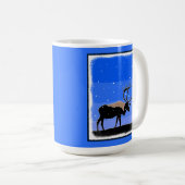 Karibik im Winter - Original Wildlife Art Kaffeetasse (VorderseiteRechts)