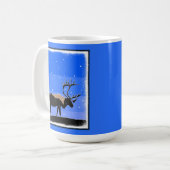 Karibik im Winter - Original Wildlife Art Kaffeetasse (Vorderseite Links)