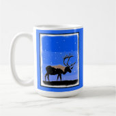 Karibik im Winter - Original Wildlife Art Kaffeetasse (Links)