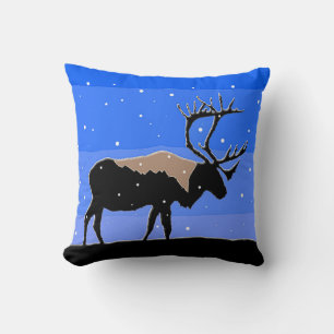 Karibik im Winter - Original Wildlife Art Kissen