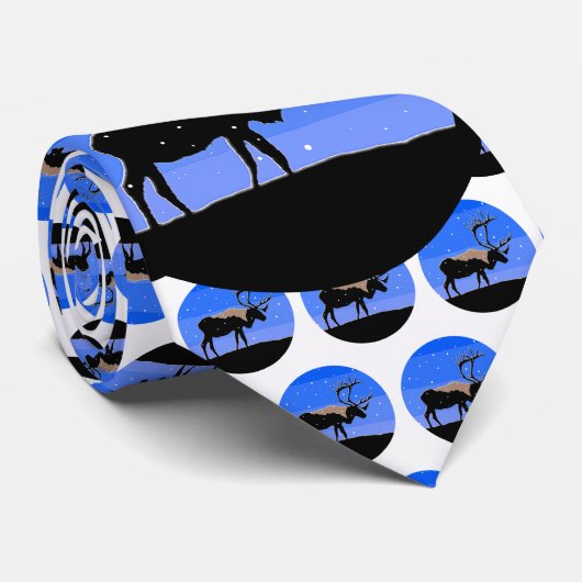 Karibik im Winter - Original Wildlife Art Krawatte (Gerollt)