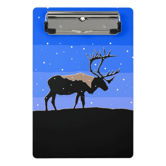 Karibik im Winter - Original Wildlife Art Mini Klemmbrett (Vorderseite)