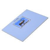 Karibik im Winter - Original Wildlife Art Notizblock (angewinkelt)