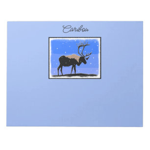 Karibik im Winter - Original Wildlife Art Notizblock