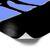 Karibik im Winter - Original Wildlife Art Poster (Ecke)