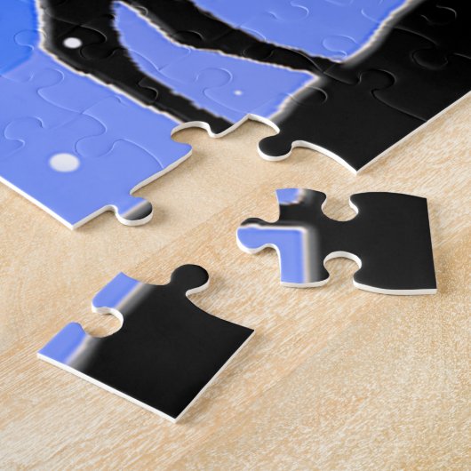 Karibik im Winter - Original Wildlife Art Puzzle (Seite)