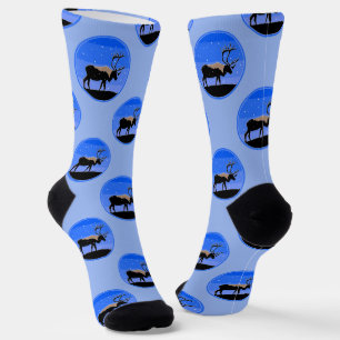Karibik im Winter - Original Wildlife Art Socken